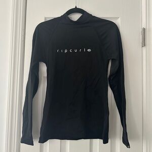 Rip Curl Black Long Sleeve Rash Guard